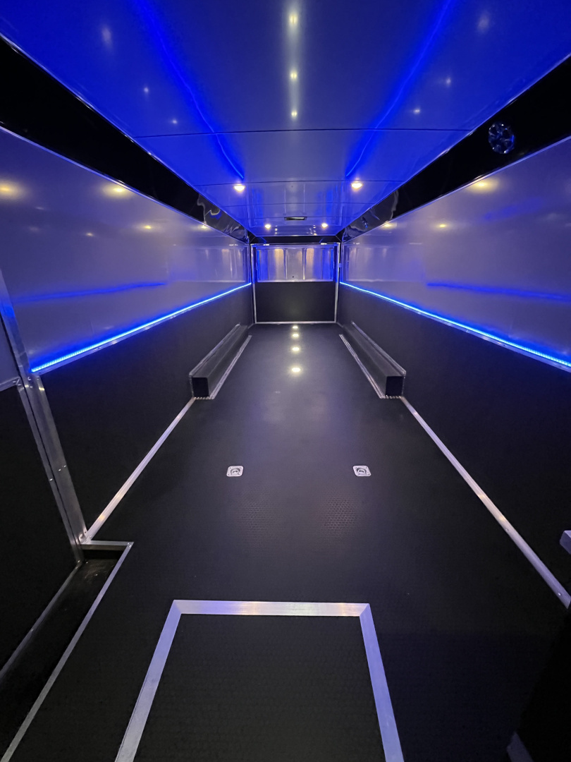 New 2026 Haulmark EDGE 34 Race Trailer, Polycor, Insulated, Sportsman Plus Package, 18K GVWR