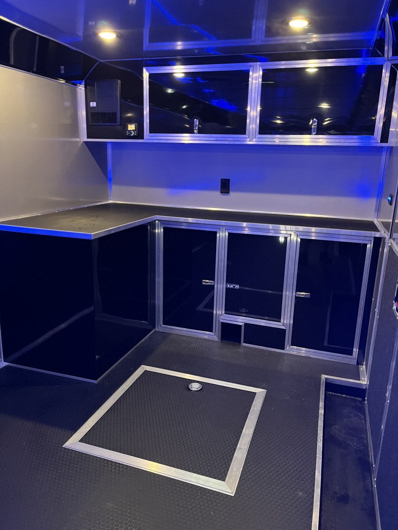 New 2026 Haulmark EDGE 34 Race Trailer, Polycor, Insulated, Sportsman Plus Package, 18K GVWR