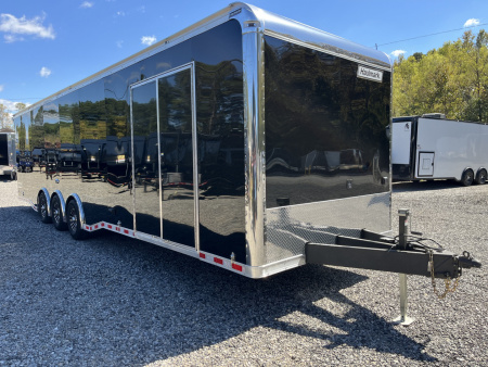 New 2026 Haulmark EDGE 34 Race Trailer, Polycor, Insulated, Sportsman Plus Package, 18K GVWR