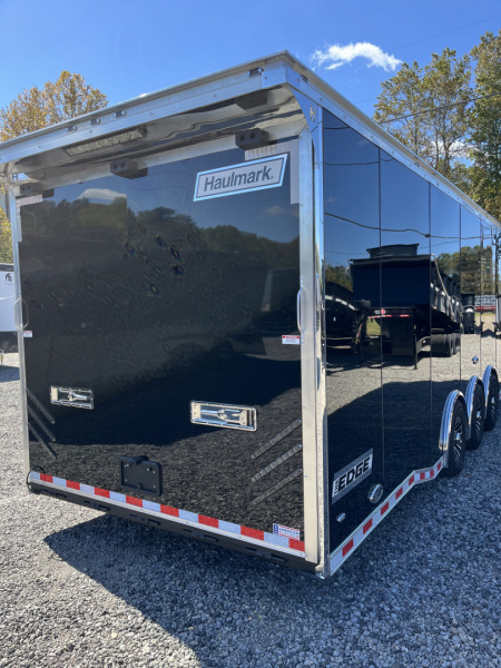 New 2026 Haulmark EDGE 34 Race Trailer, Polycor, Insulated, Sportsman Plus Package, 18K GVWR