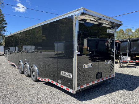 New 2026 Haulmark EDGE 34 Race Trailer, Polycor, Insulated, Sportsman Plus Package, 18K GVWR