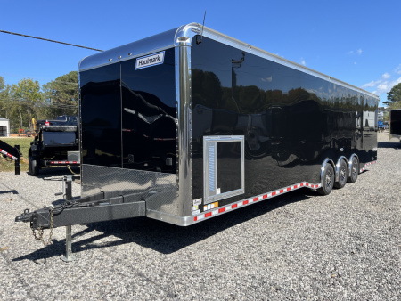 New 2026 Haulmark EDGE 34 Race Trailer, Polycor, Insulated, Sportsman Plus Package, 18K GVWR