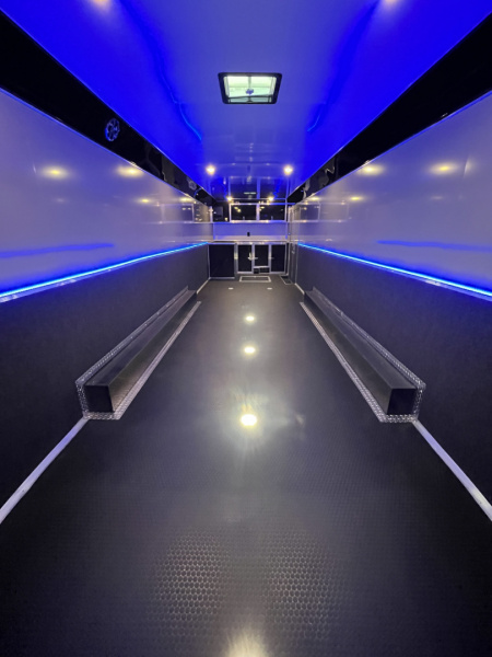 New 2026 Haulmark EDGE 34 Race Trailer, Polycor, Insulated, Sportsman Plus Package, 18K GVWR