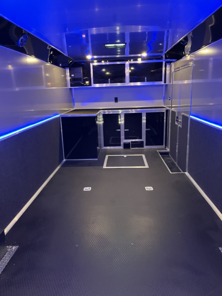 New 2026 Haulmark EDGE 34 Race Trailer, Polycor, Insulated, Sportsman Plus Package, 18K GVWR