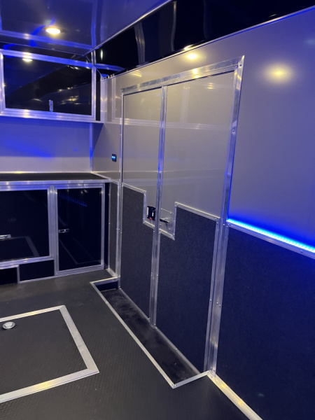 New 2026 Haulmark EDGE 34 Race Trailer, Polycor, Insulated, Sportsman Plus Package, 18K GVWR