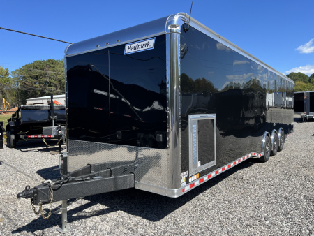 New 2026 Haulmark EDGE 34 Race Trailer, Polycor, Insulated, Sportsman Plus Package, 18K GVWR