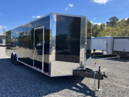 New 2026 Spartan 28 Enclosed Cargo Trailer, Big Package, 14K GVWR, 12  On Center Frame, Polycor