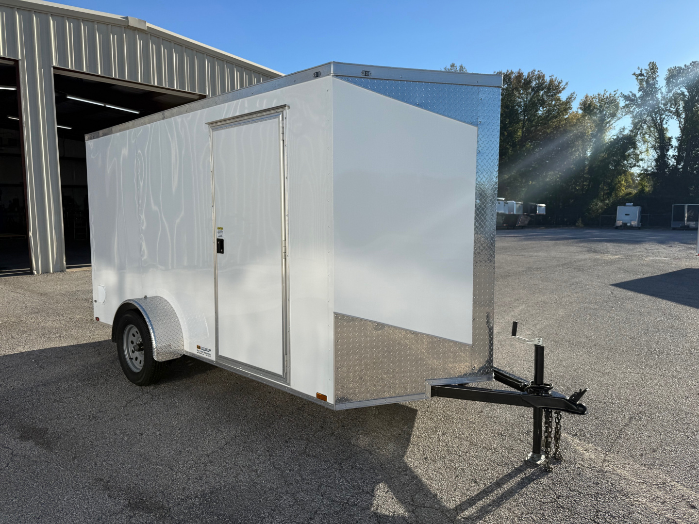 New 2025 HOOK & LINE 6X12 CARGO TRAILER