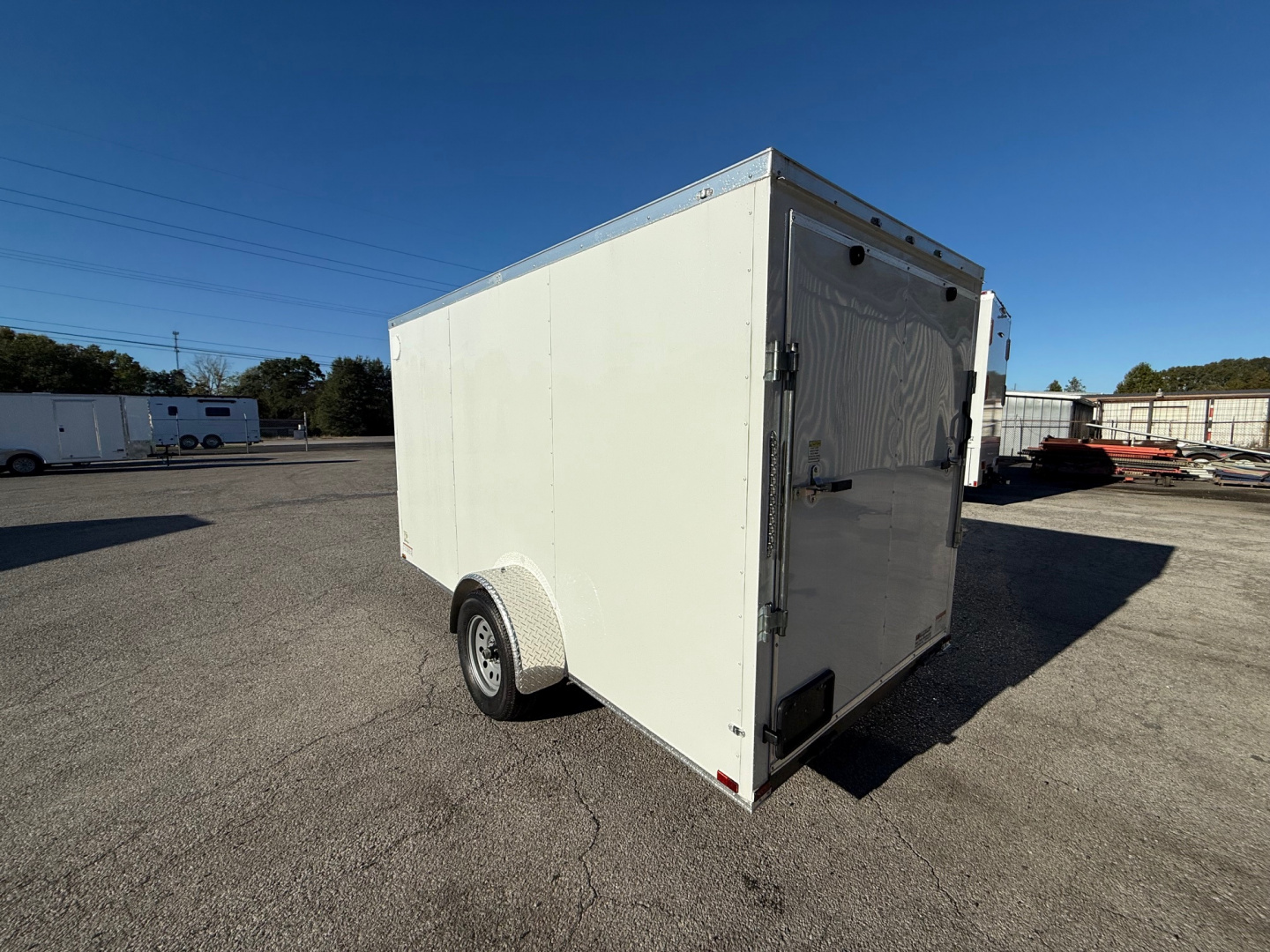 New 2025 HOOK & LINE 6X12 CARGO TRAILER