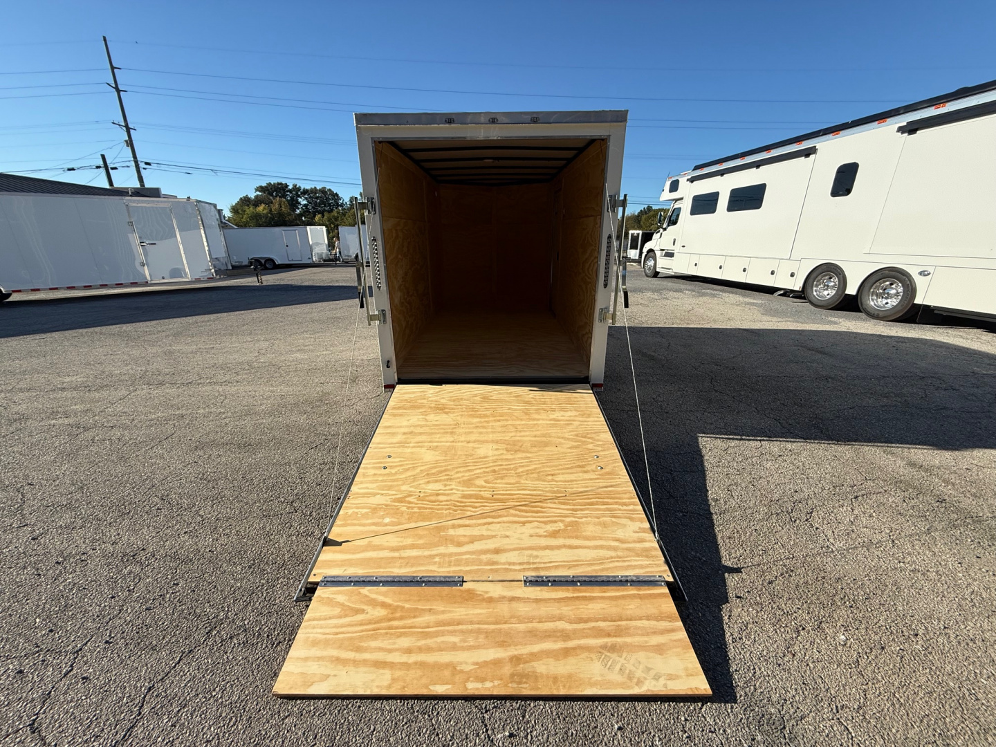 New 2025 HOOK & LINE 6X12 CARGO TRAILER