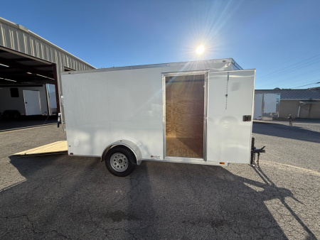 New 2025 HOOK & LINE 6X12 CARGO TRAILER