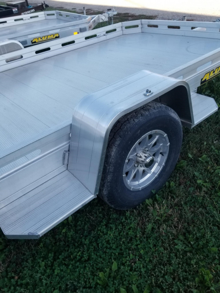 New 2026 Aluma 7814STG Utility Trailer
