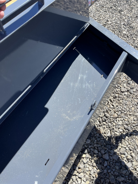 New 2026 Triple Crown Trailers 7X20 Equipment Trailer, - Swing Ramps, Beavertail, 16K GVWR