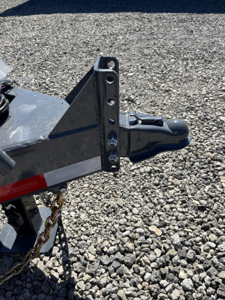 New 2026 Triple Crown Trailers 7X20 Equipment Trailer, - Swing Ramps, Beavertail, 16K GVWR