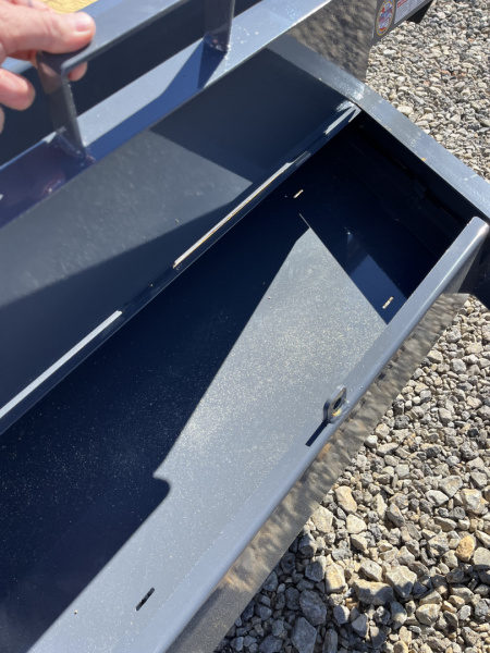 New 2026 Triple Crown Trailers 7X20 Equipment Trailer, - Swing Ramps, Beavertail, 16K GVWR