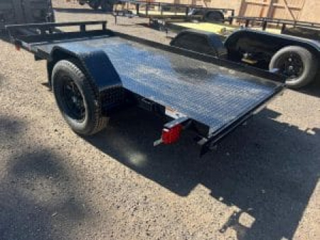 New 2026 Top Hat Trailers 5X10 Welding Machine Utility Flatbed Trailer - 255955