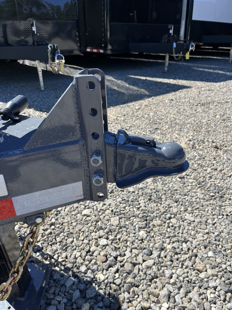 New 2026 Triple Crown Trailers 7X24 Equipment Trailer, - Swing Ramps, Beavertail, 16K GVWR