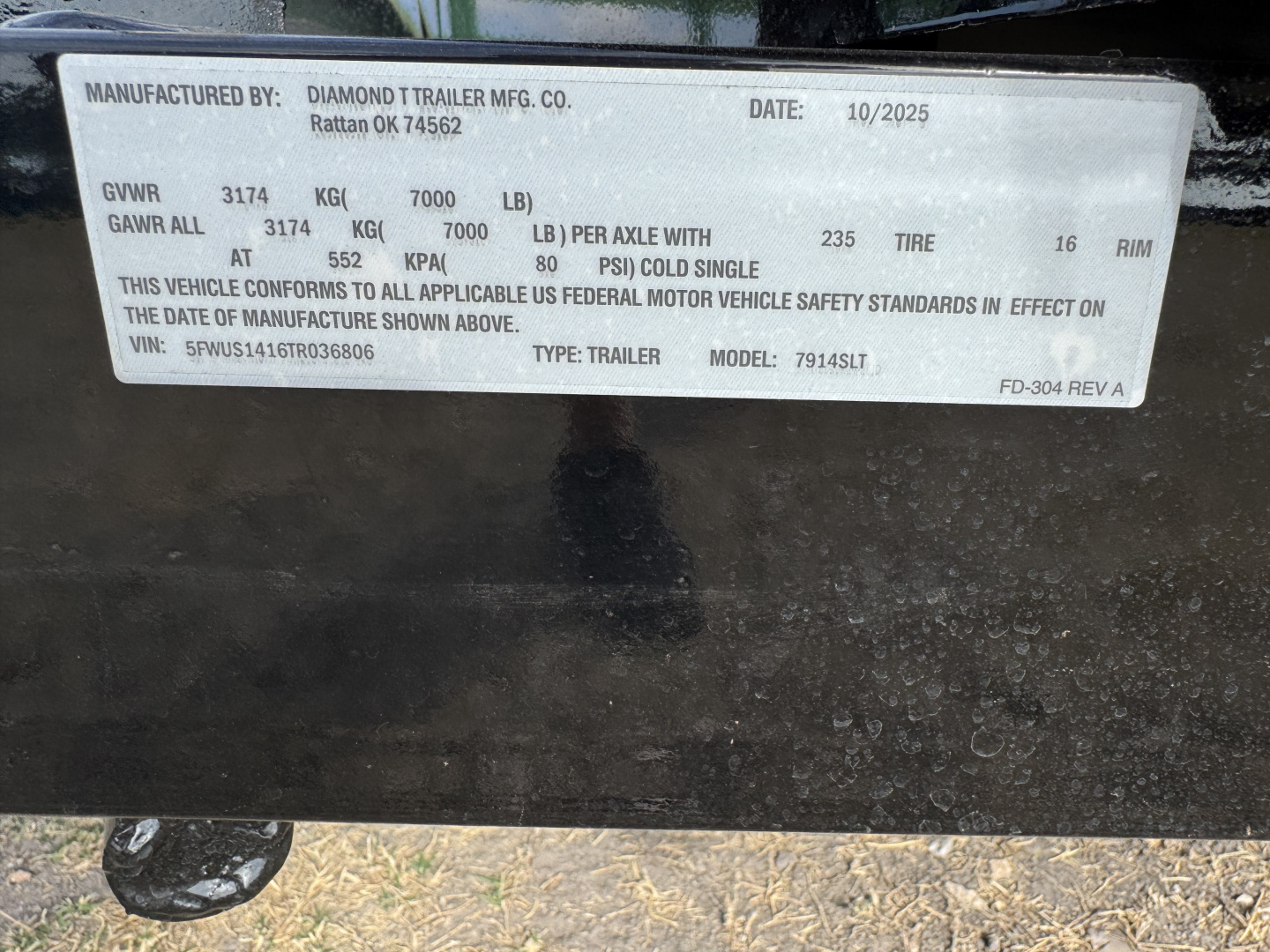 New 2026 Diamond T 7914SLT Tilt Trailer