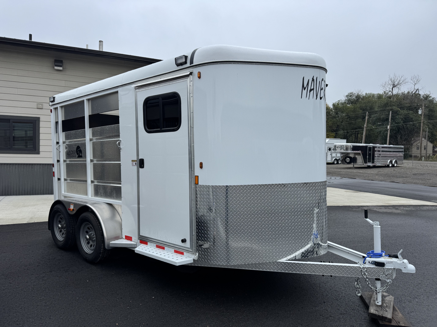New 2026 Maverick 2 Horse High Side Trailer