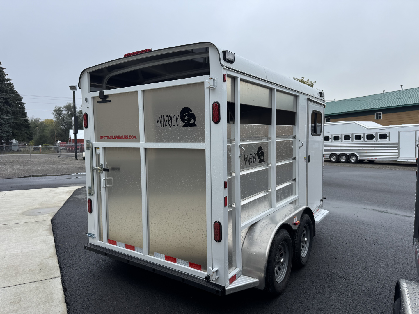 New 2026 Maverick 2 Horse High Side Trailer