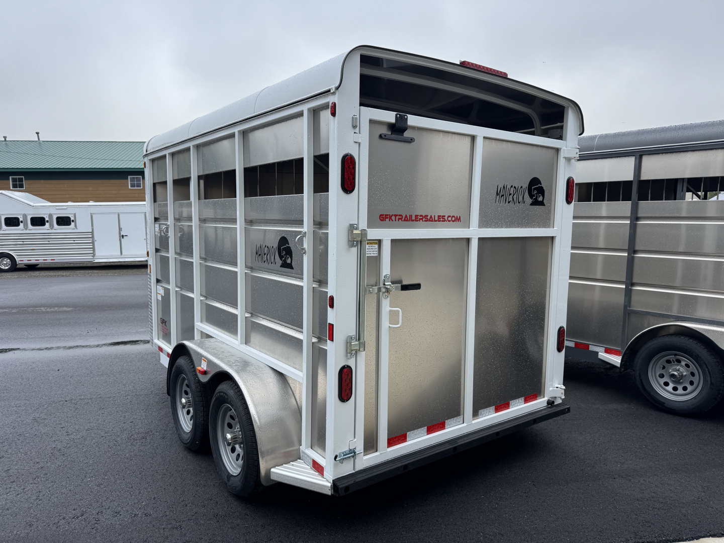 New 2026 Maverick 2 Horse High Side Trailer