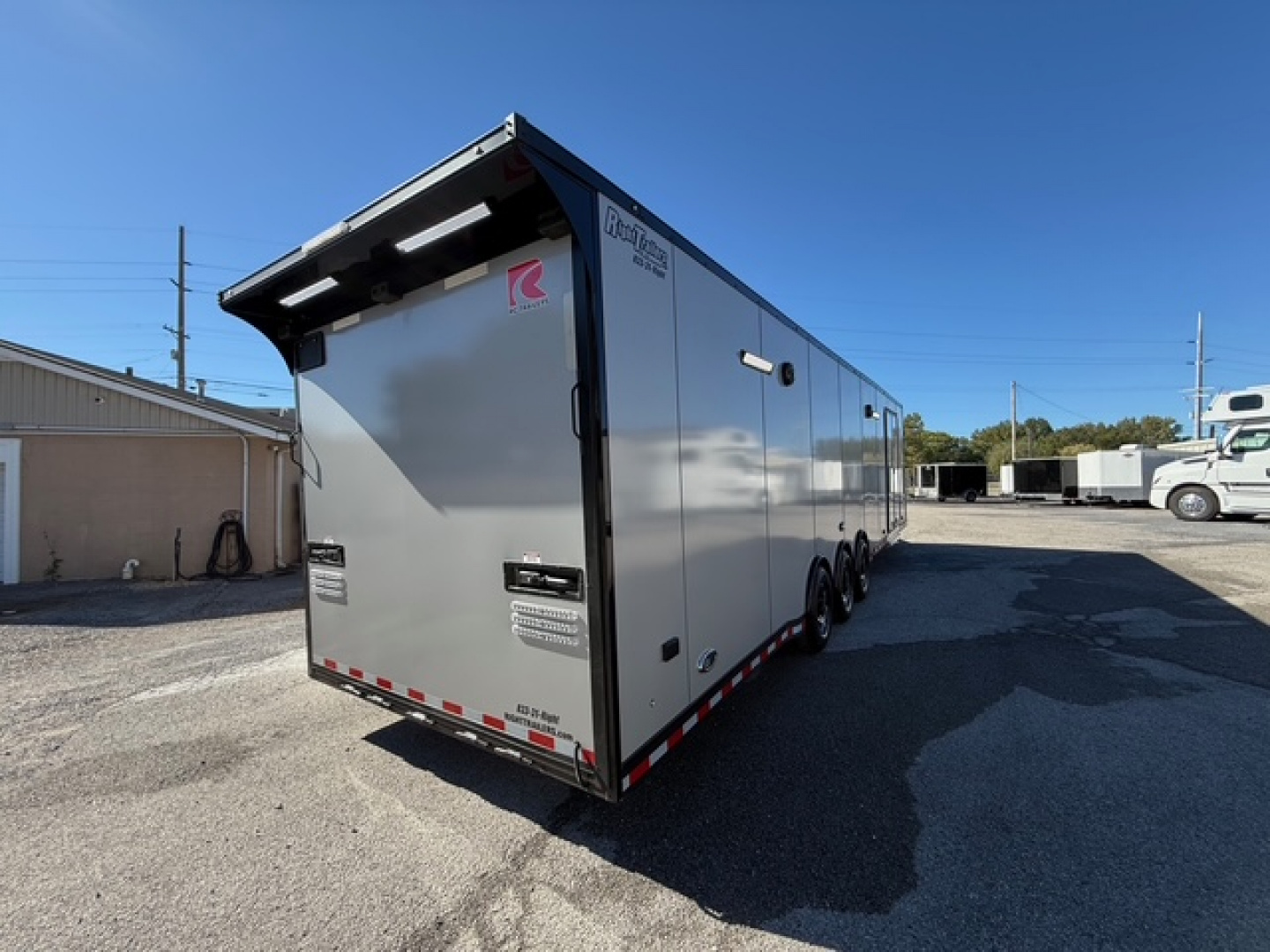 New 2025 RC TRAILERS 8.5X34 RACE TRAILER