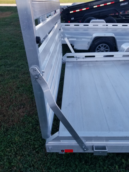 New 2026 Aluma 7712HSTG Utility Trailer