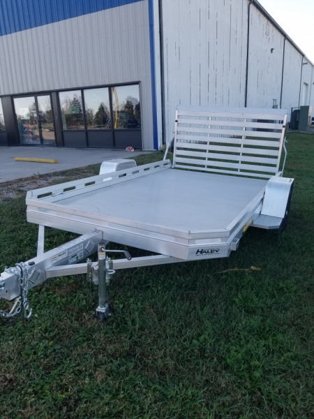 New 2026 Aluma 7712HSTG Utility Trailer