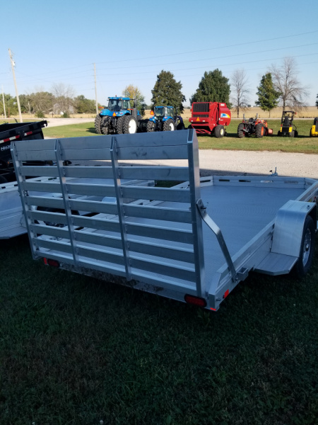 New 2026 Aluma 7712HSTG Utility Trailer