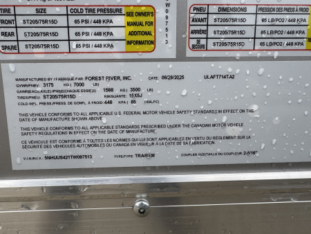 New 2026 US Cargo ULAFT714 Cargo / Enclosed Trailer