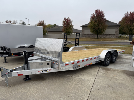 New 2026 H&H Trailers EXA-22 10K Tilt Trailer