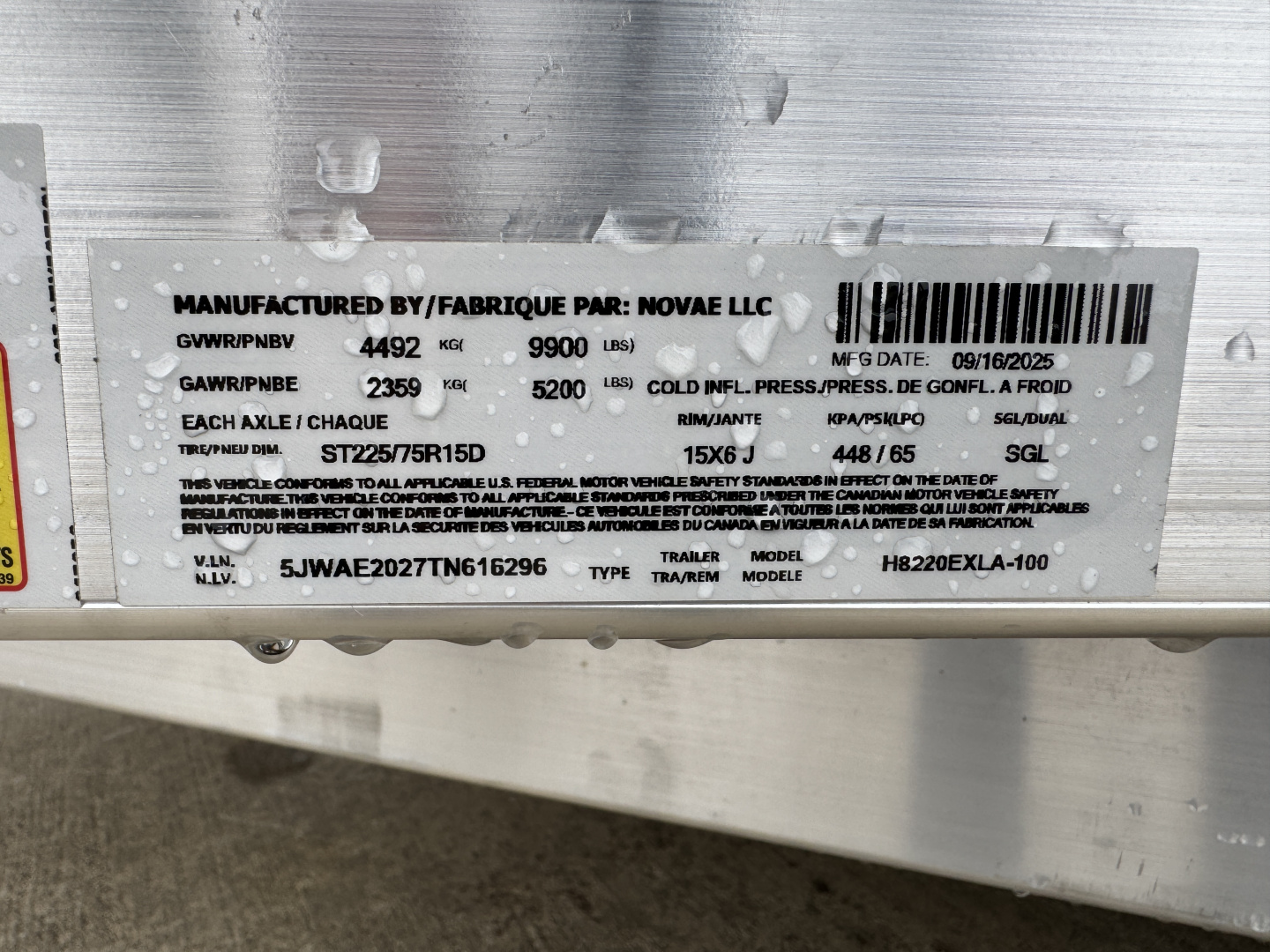 New 2026 H&H Trailers EXLA-20 10K Tilt Trailer