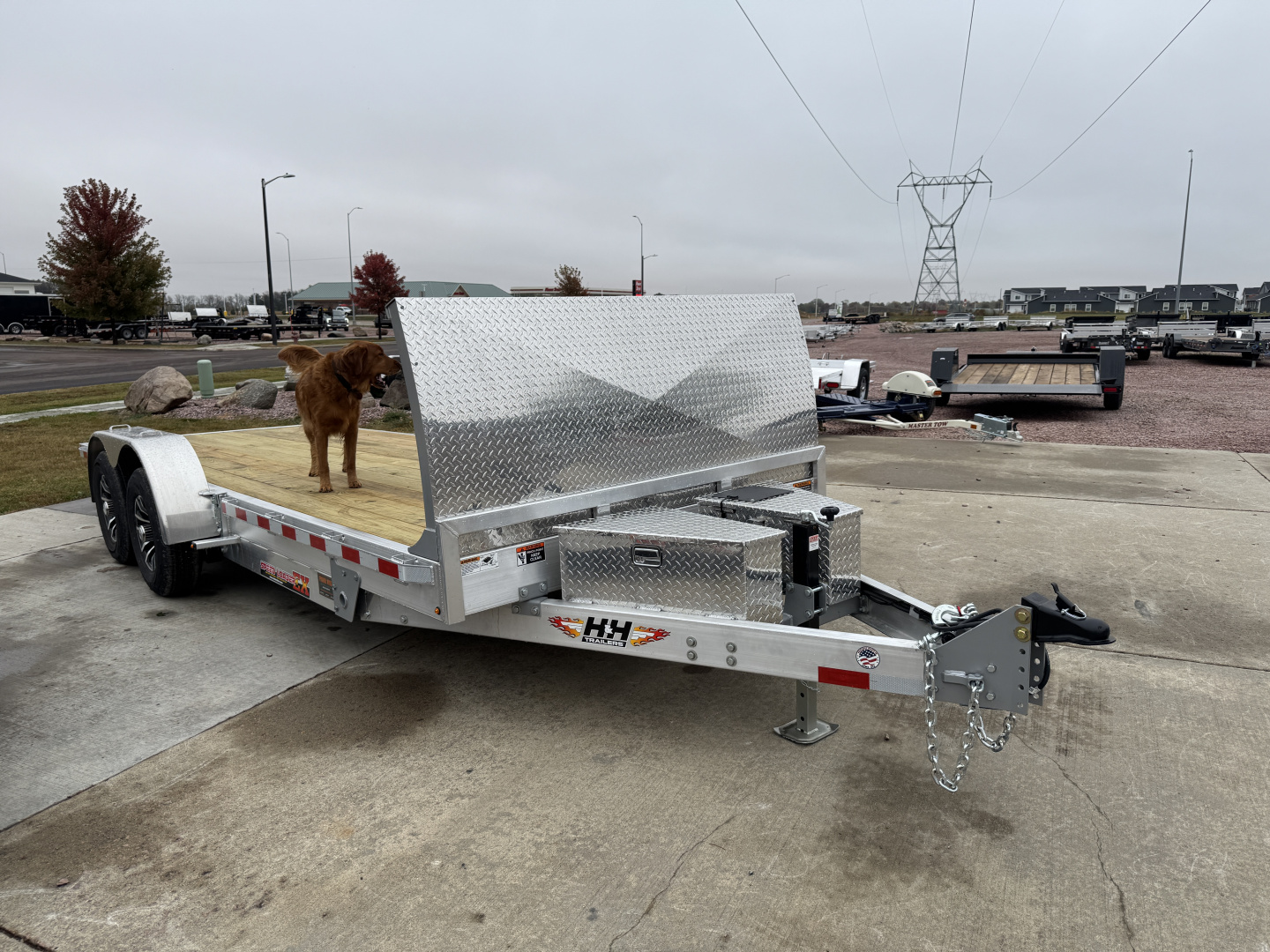 New 2026 H&H Trailers EXLA-20 10K Tilt Trailer