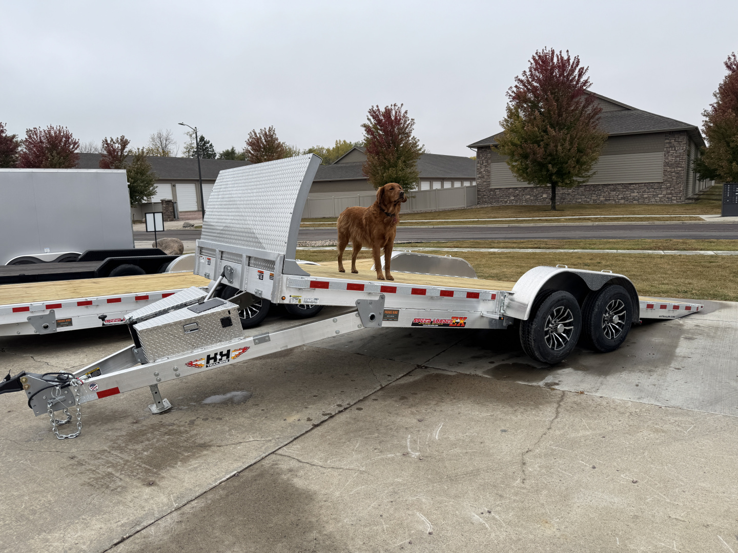 New 2026 H&H Trailers EXLA-20 10K Tilt Trailer