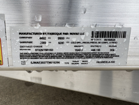 New 2026 H&H Trailers EXLA-20 10K Tilt Trailer