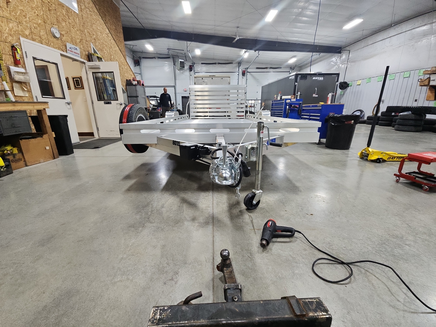 New 2026 Aluma 8015TG UTIITY HD SA ATV Trailer