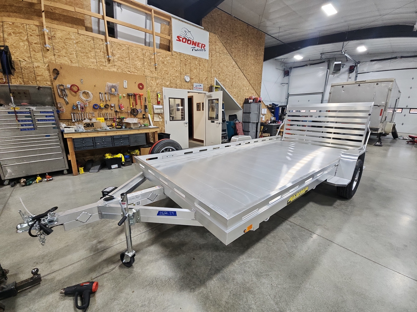 New 2026 Aluma 8015TG UTIITY HD SA ATV Trailer