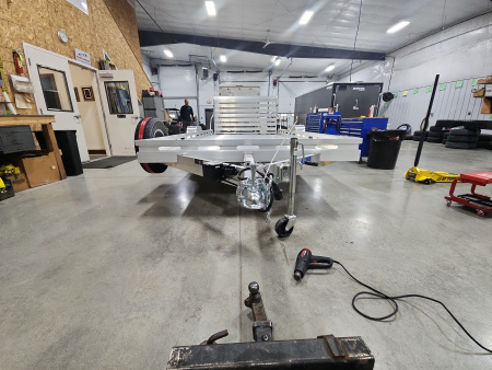 New 2026 Aluma 8015TG UTIITY HD SA ATV Trailer