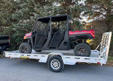 New 2026 Aluma 8015TG UTIITY HD SA ATV Trailer