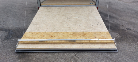 New 7.5 X 16 CARGO ENCLOSED ALL ALUMINUM 2026 LIGHTNING POLYCOR EXTERIOR