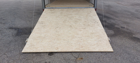 New 7.5 X 16 CARGO ENCLOSED ALL ALUMINUM 2026 LIGHTNING POLYCOR EXTERIOR