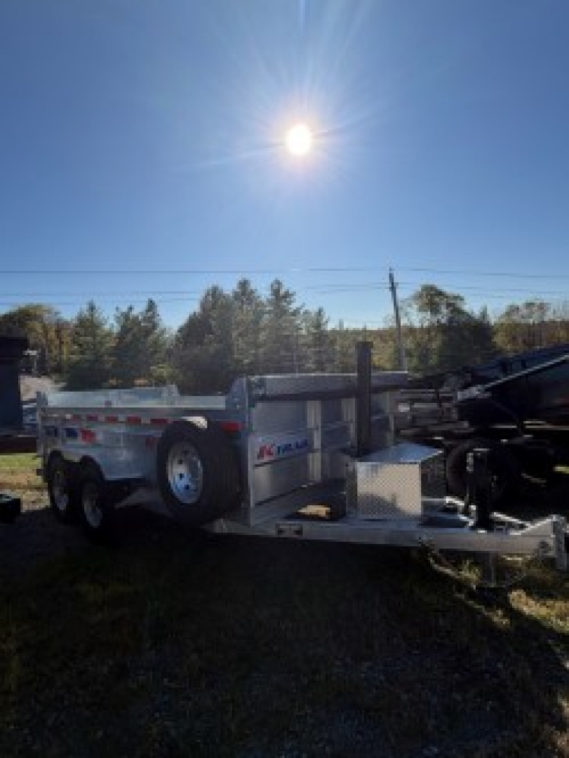 New 2026 K-Trail D8214-14 7X14 TA Dump Trailer