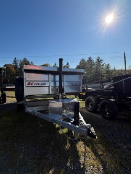 New 2026 K-Trail D8214-14 7X14 TA Dump Trailer