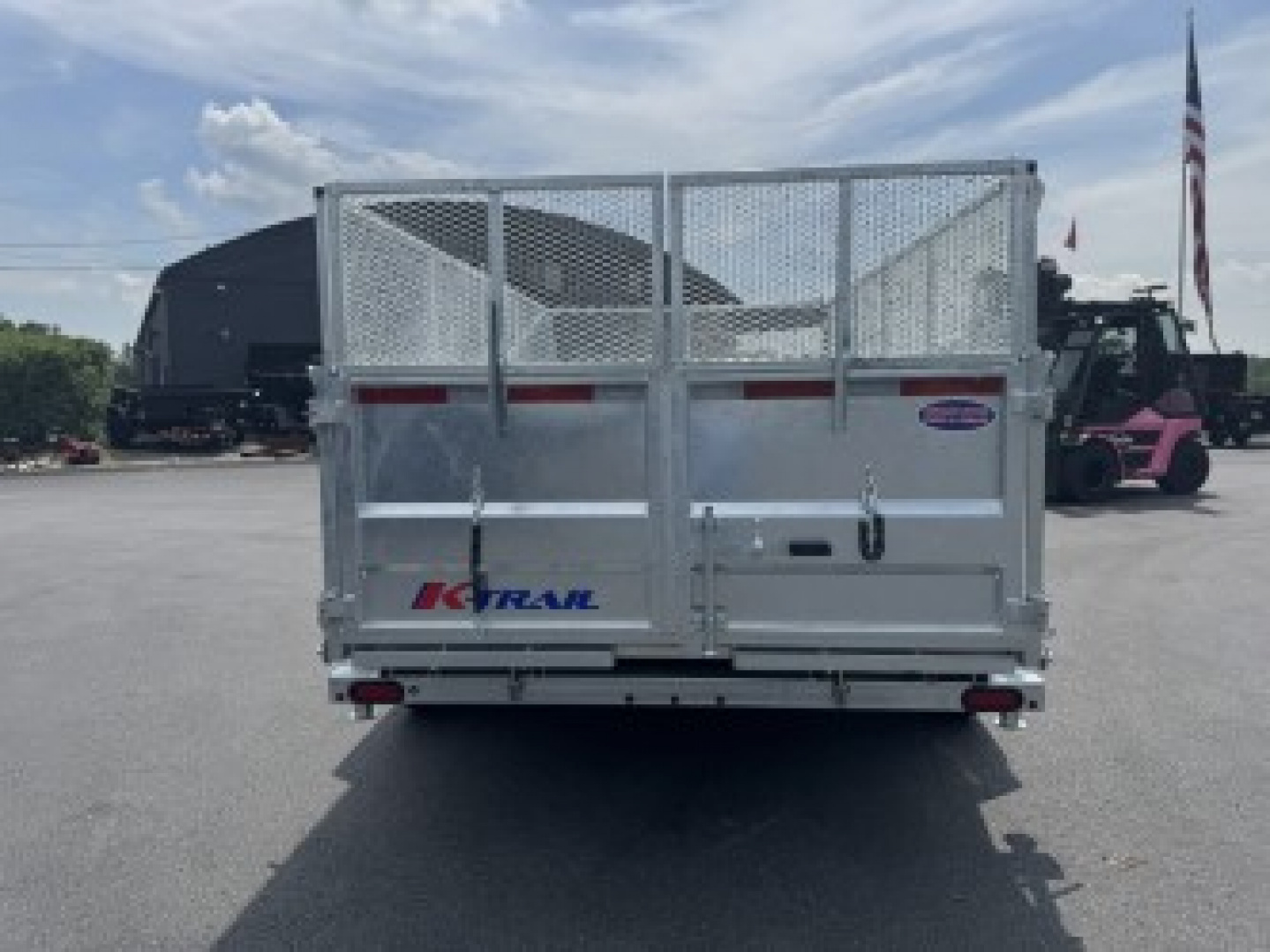 New 2026 K-Trail D8214-14 7X14 TA Dump Trailer