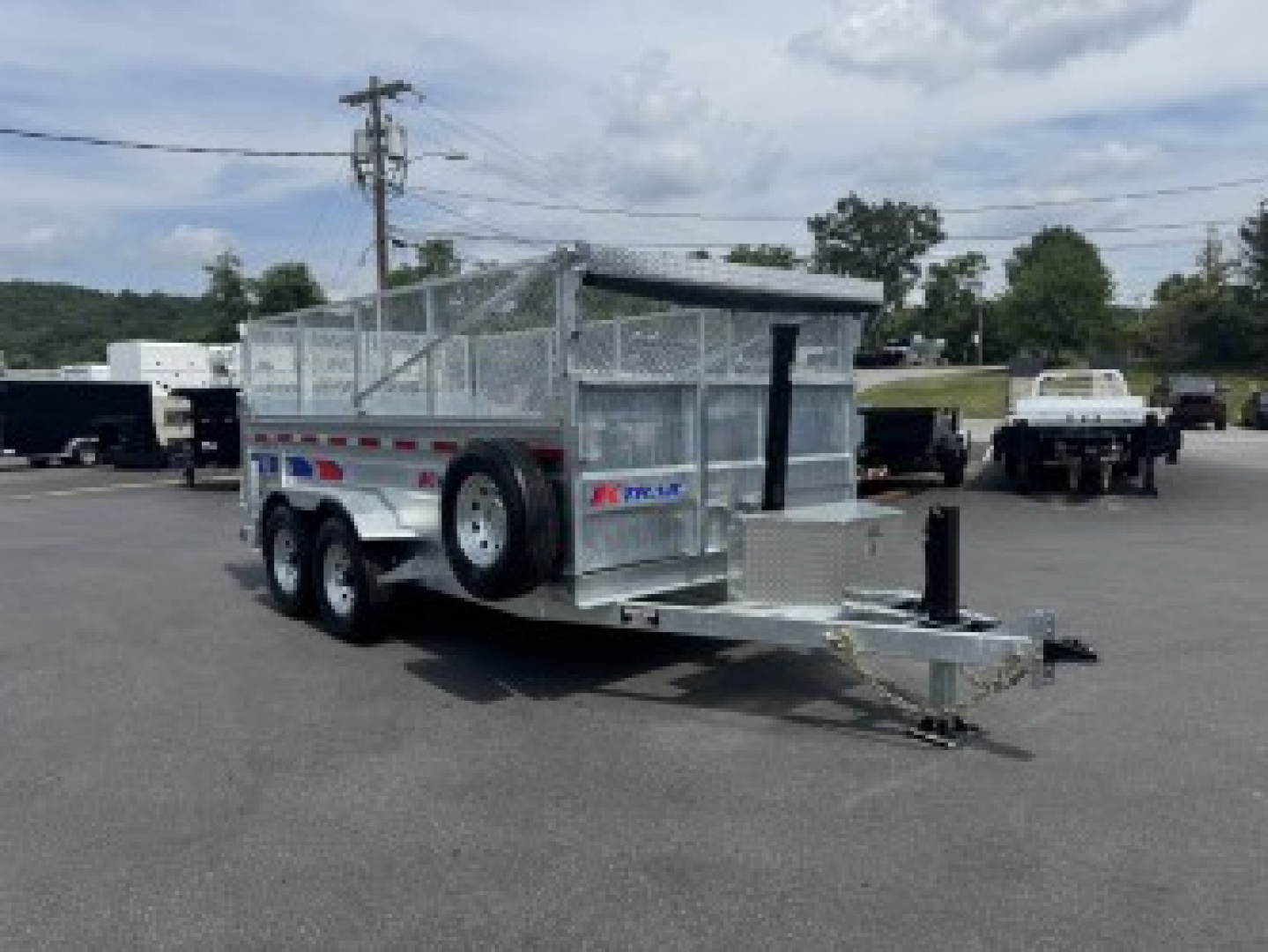 New 2026 K-Trail D8214-14 7X14 TA Dump Trailer
