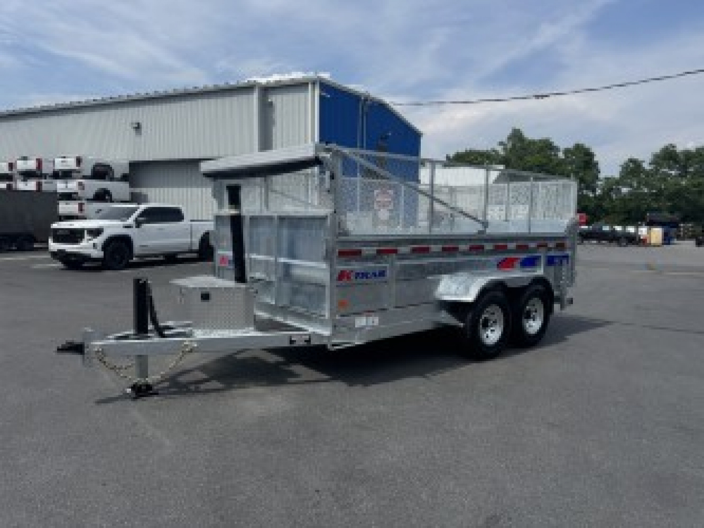 New 2026 K-Trail D8214-14 7X14 TA Dump Trailer
