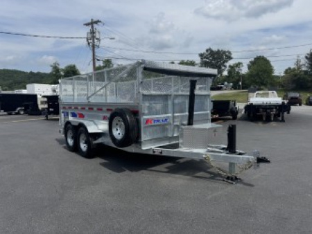 New 2026 K-Trail D8214-14 7X14 TA Dump Trailer