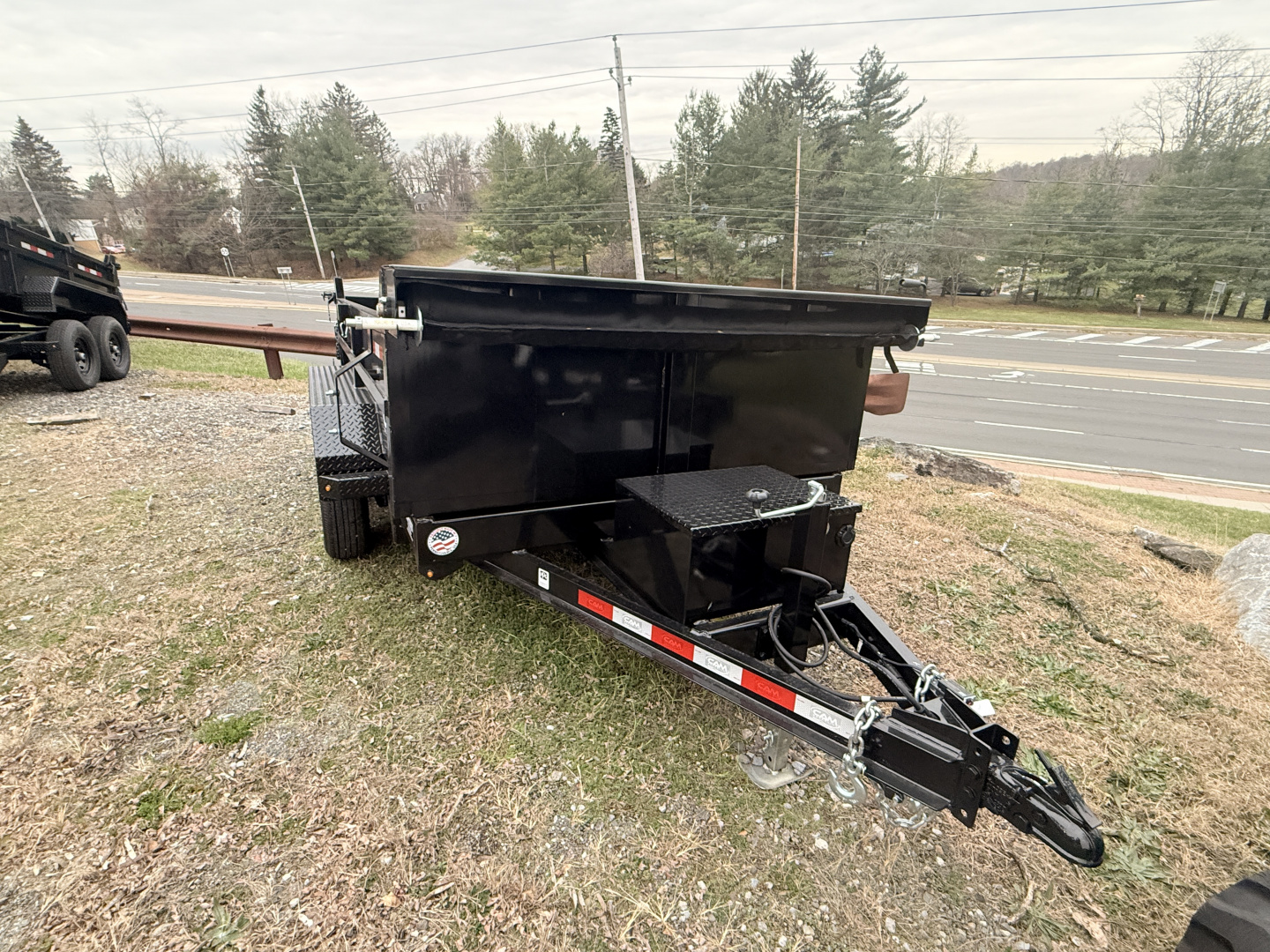 New 2025 Cam Superline PSDD7210-BP-070 6X10 TA Dump Trailer