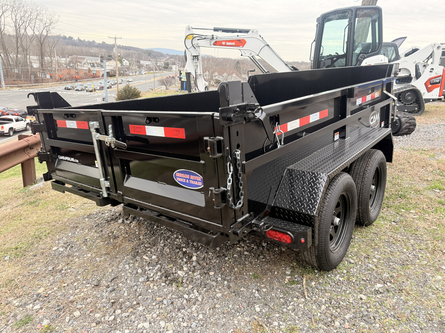 New 2025 Cam Superline PSDD7210-BP-070 6X10 TA Dump Trailer