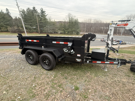 New 2025 Cam Superline PSDD7210-BP-070 6X10 TA Dump Trailer